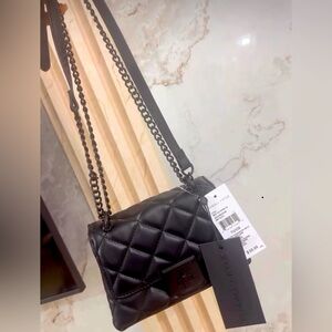 Kendall + Kylie Small Black Crossbody Purse